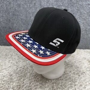 Snap-on hat cap mens snapback stars stripes red white blue